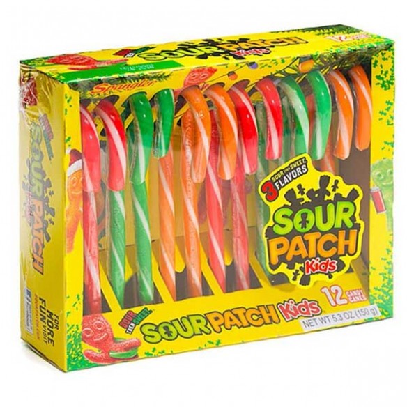 Sour Patch Kids Candy Canes