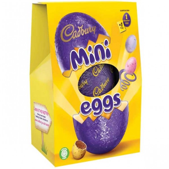 Cadbury Mini Egg Hallow Milk Chocolate Egg