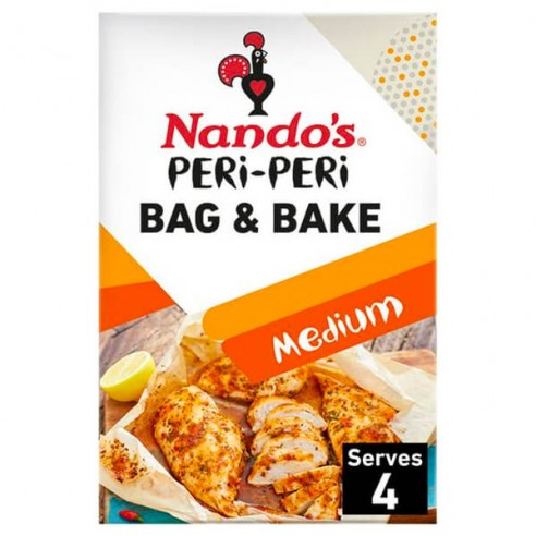 Nandos Bag and Bake Medium Peri-Peri