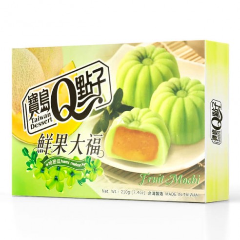 Taiwan Dessert Fruit Mochi Hami Melon