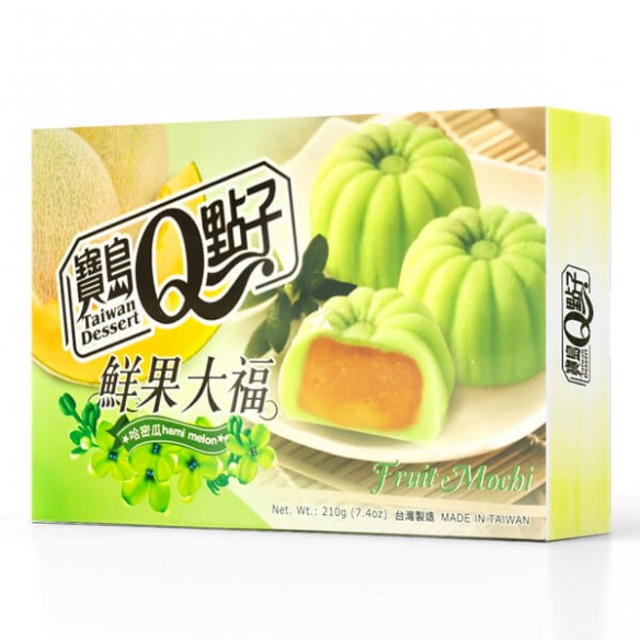 Taiwan Dessert Fruit Mochi Hami Melon