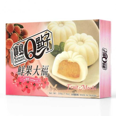 Taiwan Dessert Fruit Mochi Lychee