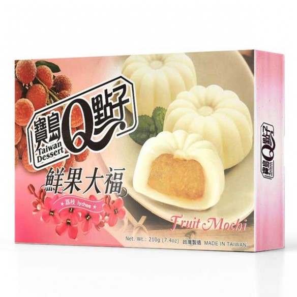 Taiwan Dessert Fruit Mochi Lychee
