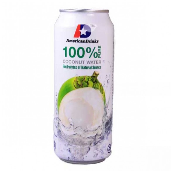 AmericanDrinks 100% Pure Coconut Water