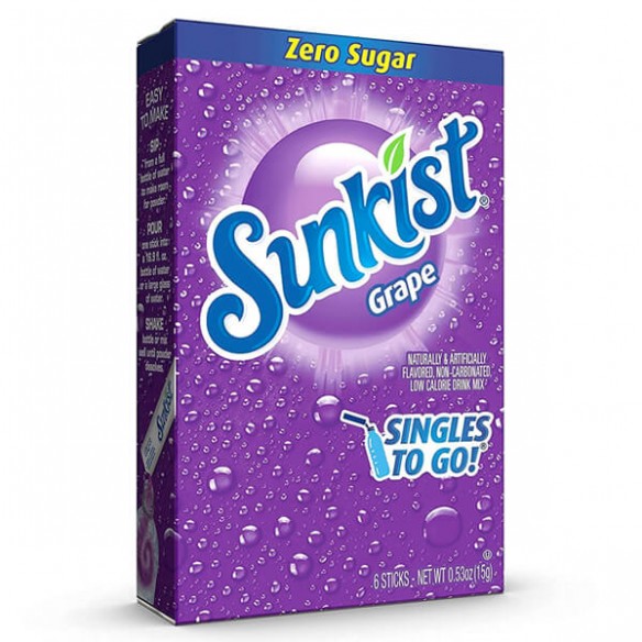 Sunkist Singles To Go Grape