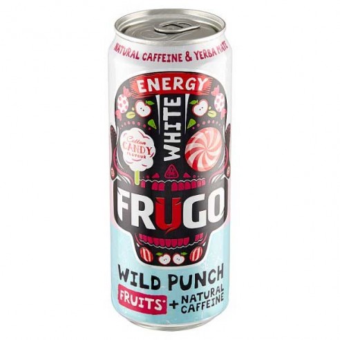 Frugo White Energy Cotton Candy Wild Punch Fruits