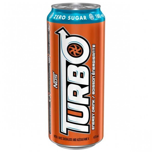 NOS Turbo Zero Sugar Energy Drink