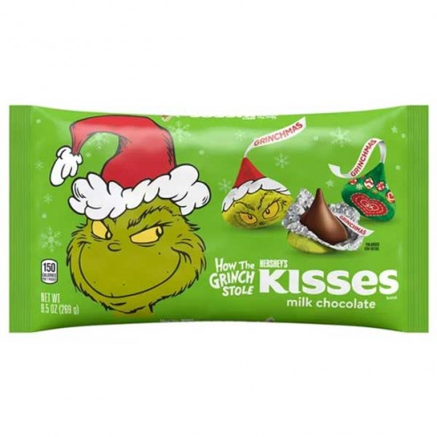 Hershey's Kisses Grinch Milk Chocolate