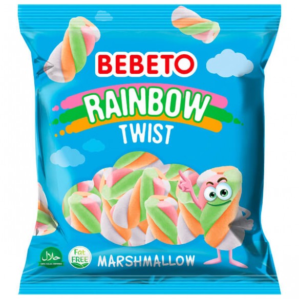 Bebeto Rainbow Twist Marshmallow