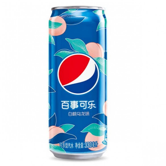 Pepsi White Peach Oolong