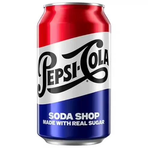 Pepsi-Cola Soda Shop Real Sugar