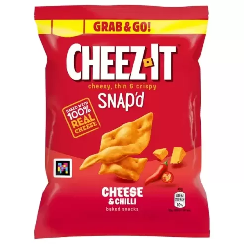 Cheez-It Snap'd Cheese & Chilli Thin & Crispy Baked Snacks