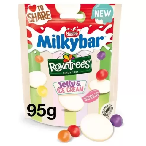 Nestle Milkybar Rowntree's Jelly & Ice Cream Share Bag