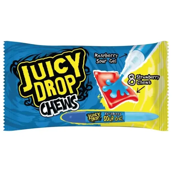 Juicy Drop Chews Sour Gel Chewy Sweets Candy