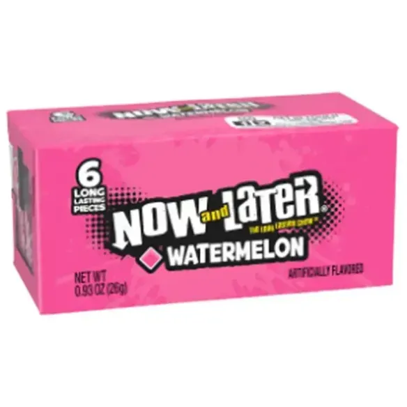 Now & Later Watermelon Chews Candy