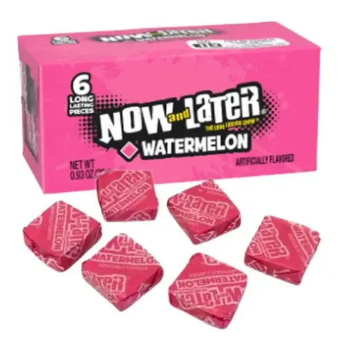 Now & Later Watermelon Chews Candy