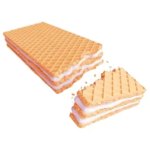 Zozole Sweet Cream Ice Cream Flavoured Wafer 2