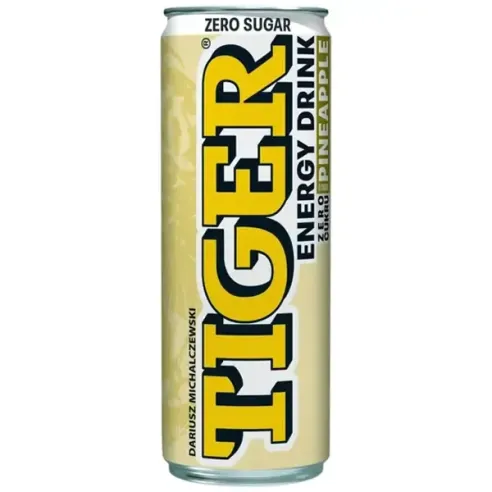 Tiger Pineapple Zero Sugar Energy Drink