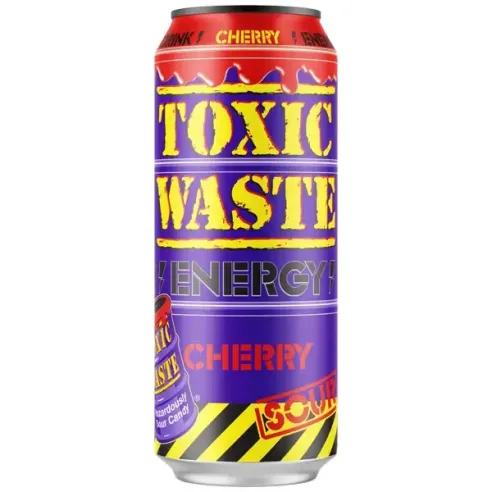Toxic Waste Sour Cherry Energy Drink