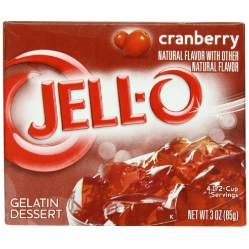 Jell-O Cranberry 85 g