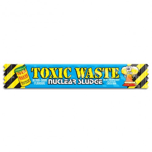 Toxic Waste Nuclear Sludge Chew Bar Blue Raspberry 20 g