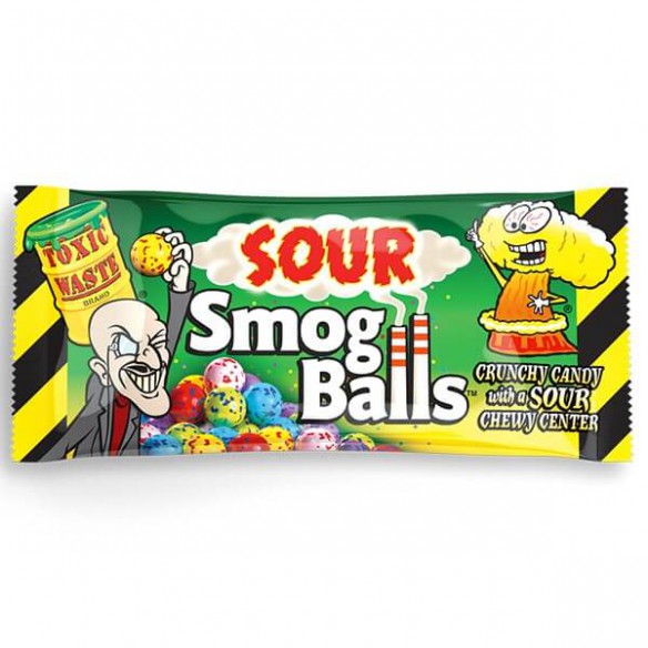 Toxic Waste Sour Smog Balls 48 g