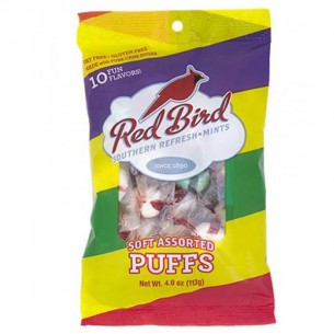 Red Bird Assorted Fruit Puffs 113 g