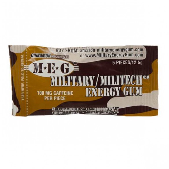 Military Cinnamon Energy Gum 13 g