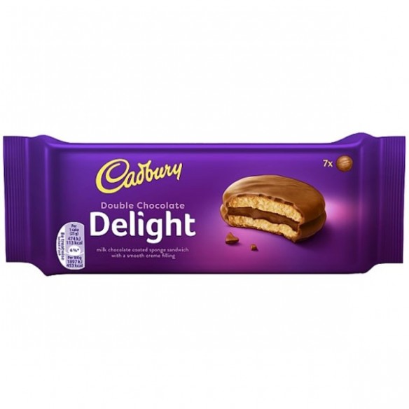 Cadbury Double Chocolate Delight 7 Pack - 175 g