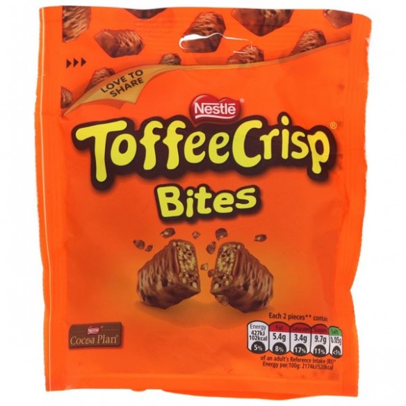 Nestle Toffee Crisp Bites 107 g