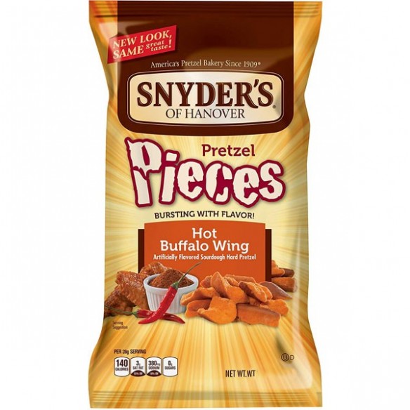 Snyder's Hot Buffalo Wing Pretzel Pieces 141 g