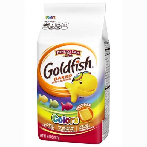 Goldfish Colors Cheddar 187 g