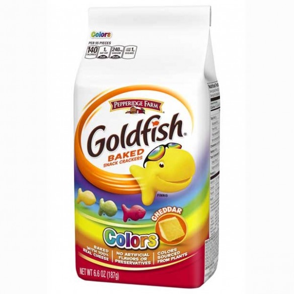 Goldfish Colors Cheddar 187 g