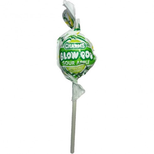 Blow Pop Sour Apple 18 g