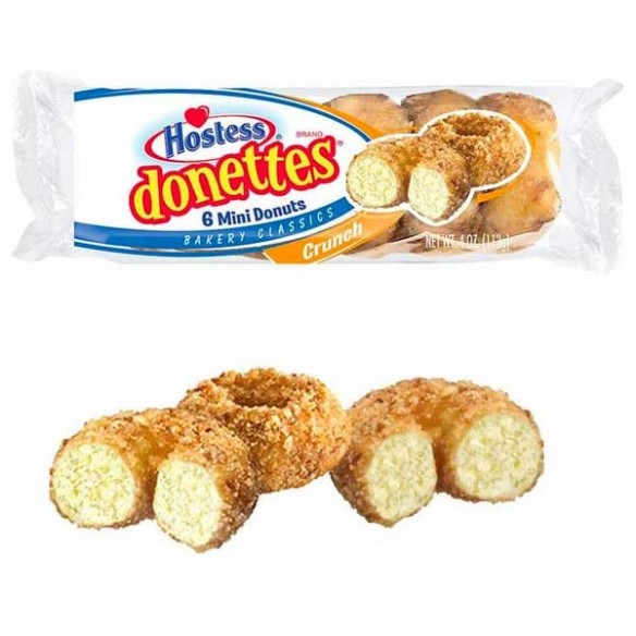Hostess Donettes Crunch Mini Donuts 113 g