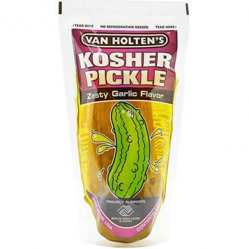 Van Holten's Kosher Pickle Zesty Garlic Flavor 140 g