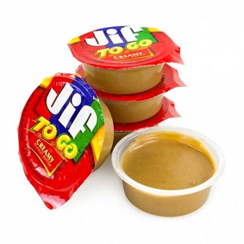 Jif To Go Creamy Peanut Butter Cups 8 Pack - 344 g