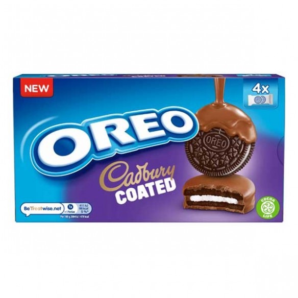Cadbury Oreo Coated 4 Pack - 164 g