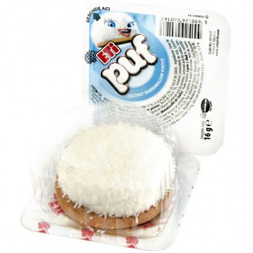 ETi PUF Coconut Marshmallow Biscuit 16 g
