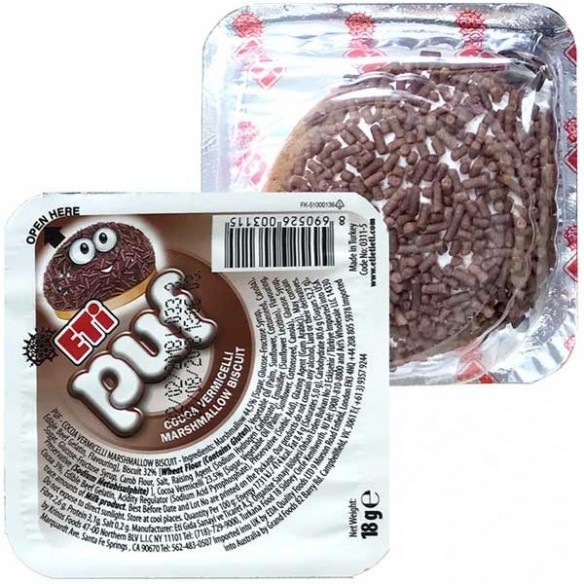 ETi PUF Cocoa Marshmallow Biscuit 18 g