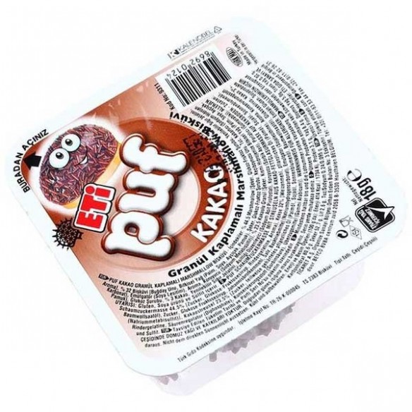 ETi PUF Cocoa Marshmallow Biscuit 18 g