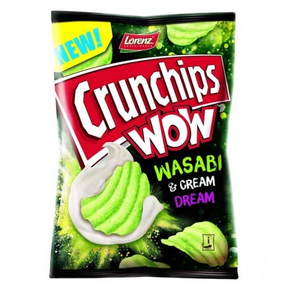 Crunchips WOW Wasabi & Cream Dream 110 g
