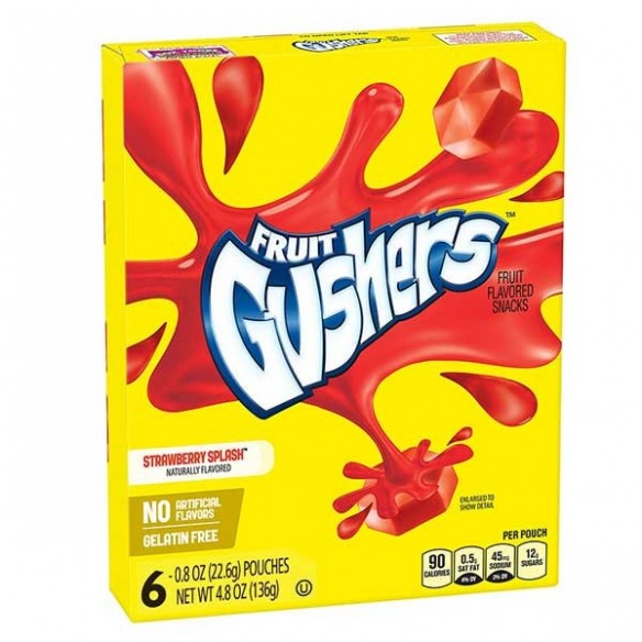Fruit Gushers Strawberry Splash 136 g