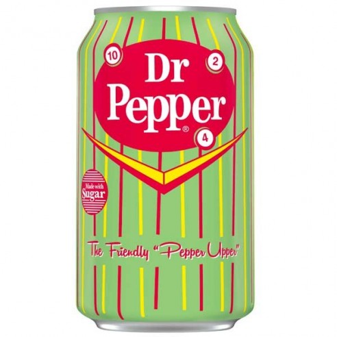 Dr Pepper Made with Real Sugar 355 mL