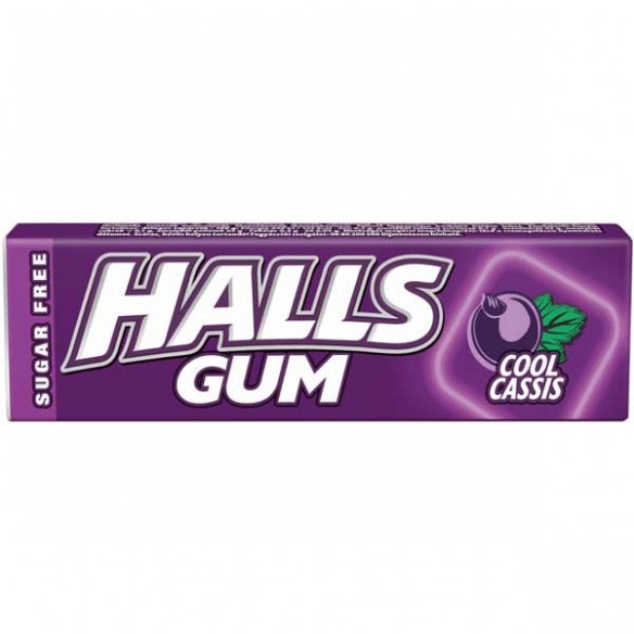 Halls Gum Cool Cassis 14 g