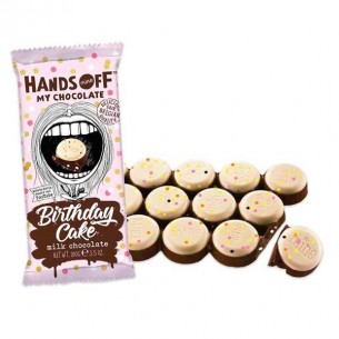 Hands Off My Chocolate Birthday Cake White & Milk Chocolate 100 g 2