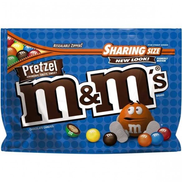 M&M's Pretzel Sharing Size