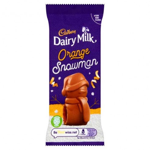 Cadbury Mousse Orange Snowman