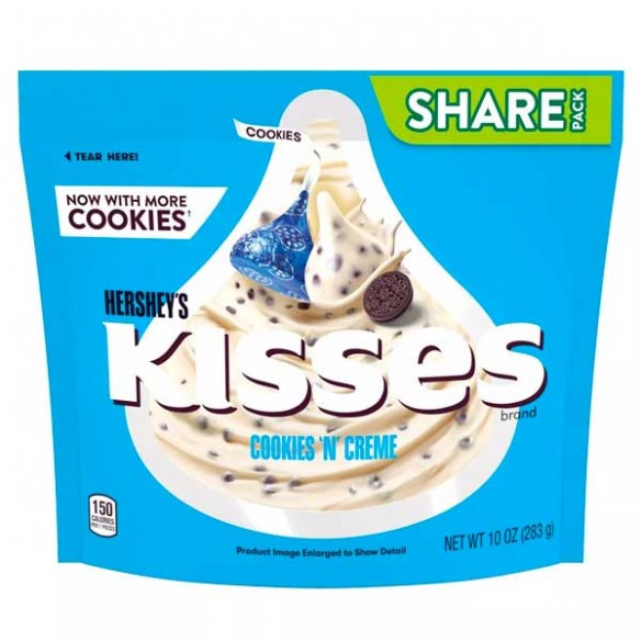 Hershey's Kisses Cookies & Creme Share Pack